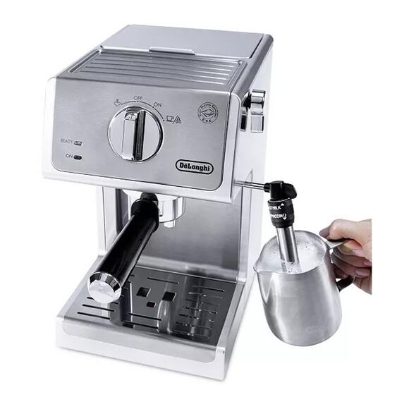 De'Longhi - 15-Bar Pump Espresso and Cappuccino Machine, Stainless Steel ECP3630 - Picture 3 of 6